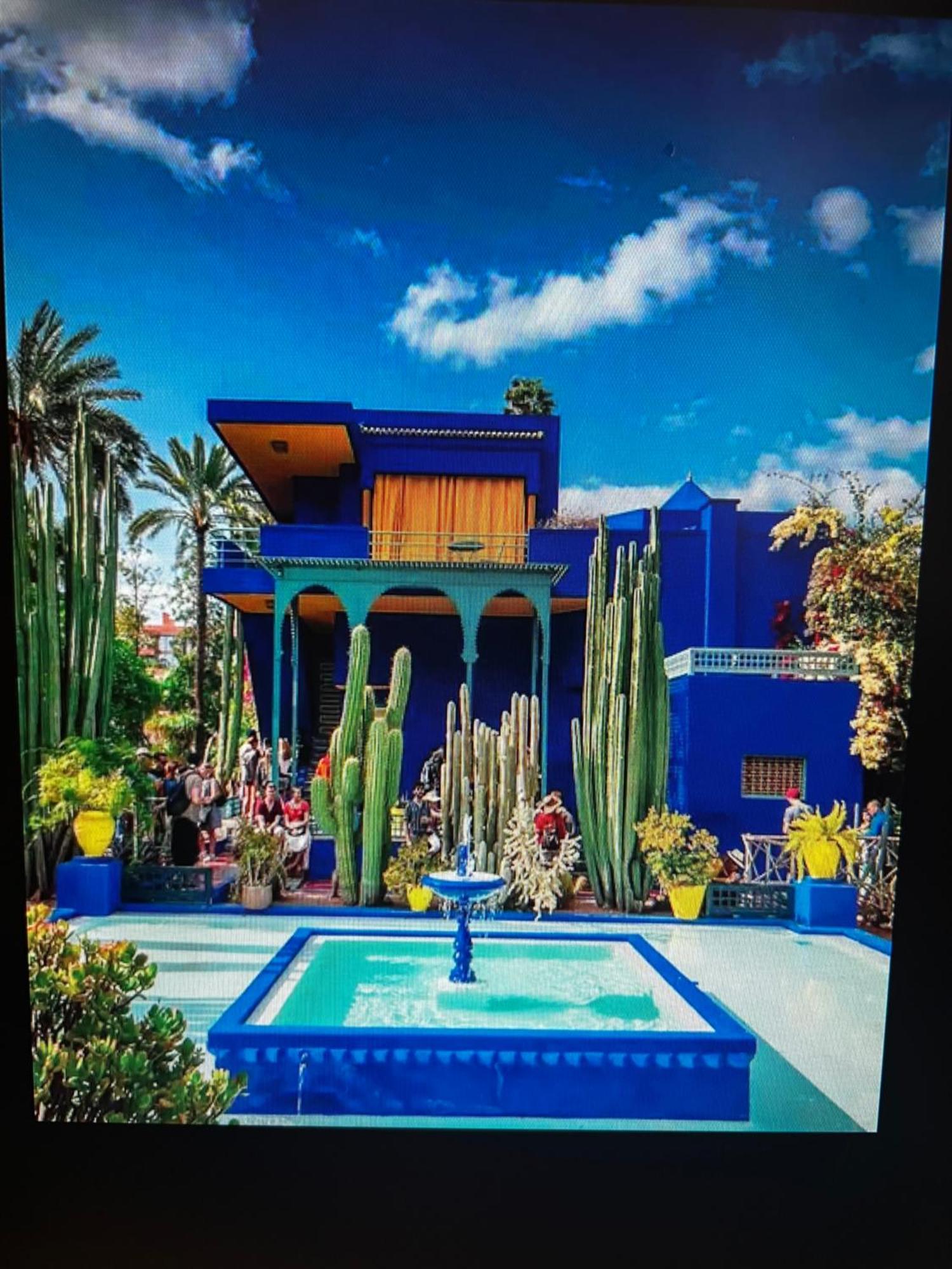Beautiful, Great Equipped 122 M Holiday Apartment Near Majorelle Garden And Gueliz With Pool Views And A Large Balcony And Terrace Marrakesh Exterior foto